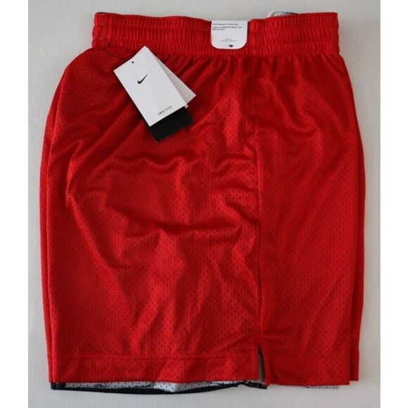 Nike DV9607-010 Mens Sz XL Black/Red Loose Fit Reversible Mesh Basketball Shorts - Picture 13 of 13